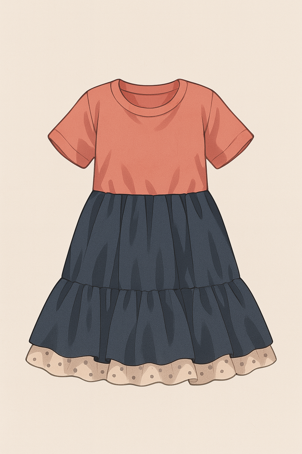 Tシャツから簡単リメイク！初心者でもできる世界にひとつのワンピースの作り方.夏ワンピース.レディース古着通販 YUVENIR.image