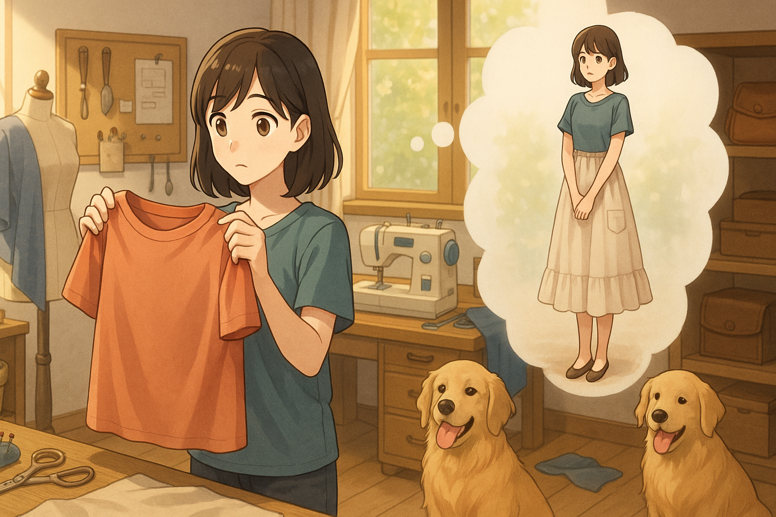 Tシャツから簡単リメイク！初心者でもできる世界にひとつのワンピースの作り方.夏ワンピース.レディース古着通販 YUVENIR.image