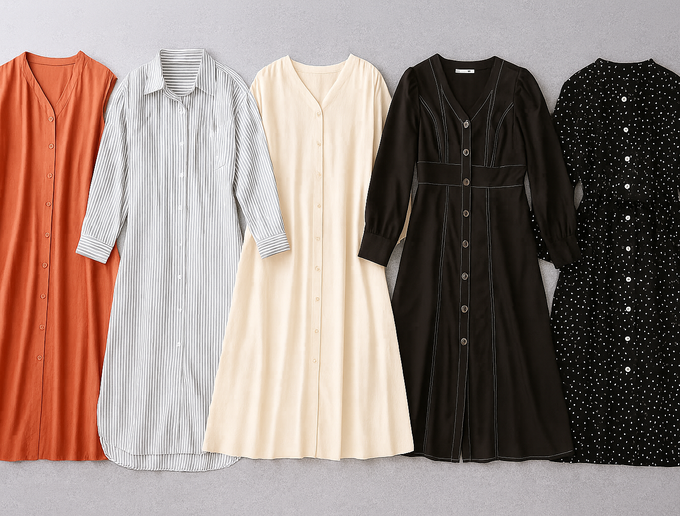 The appeal of shirt dresses